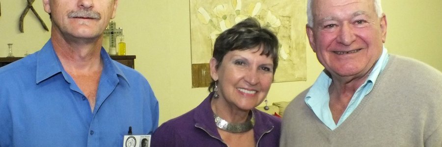 Vlnr is Christo Wessels, Jane Bailey en Max Leipoldt